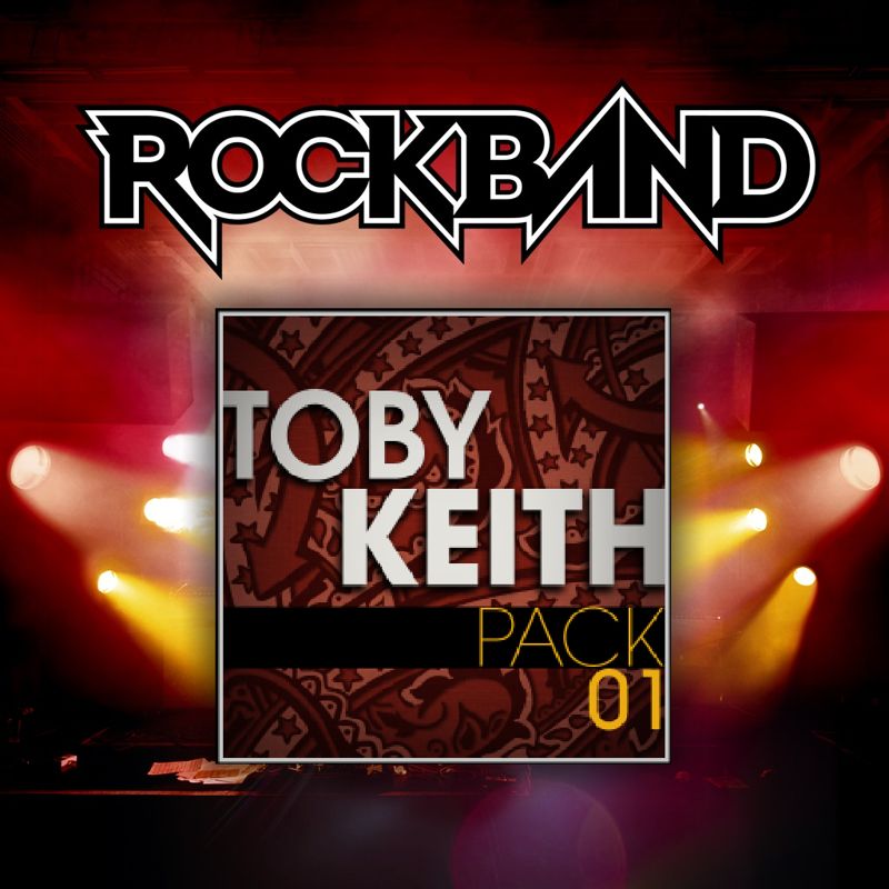 Front Cover for Rock Band: Toby Keith Pack 01 (PlayStation 3 and PlayStation 4) (download release)