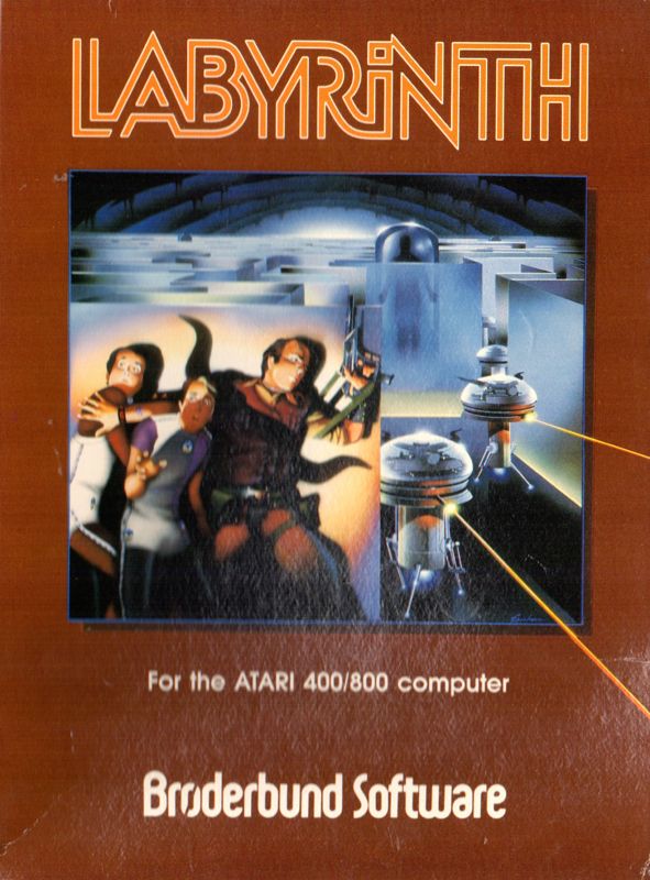 Front Cover for Labyrinth (Atari 8-bit) (Boxed Atari Version)