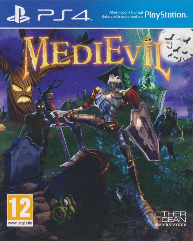 Front Cover for MediEvil (PlayStation 4)