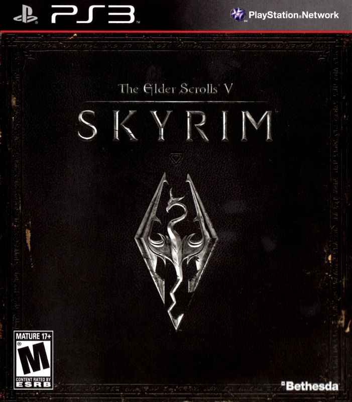 Front Cover for The Elder Scrolls V: Skyrim (PlayStation 3)