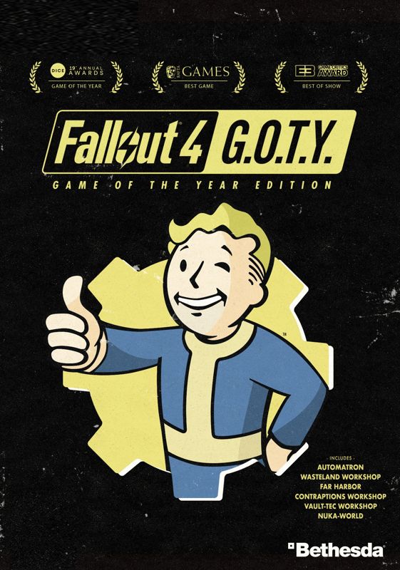 Front Cover for Fallout 4: Game of the Year Edition (Windows) (GamersGate release)