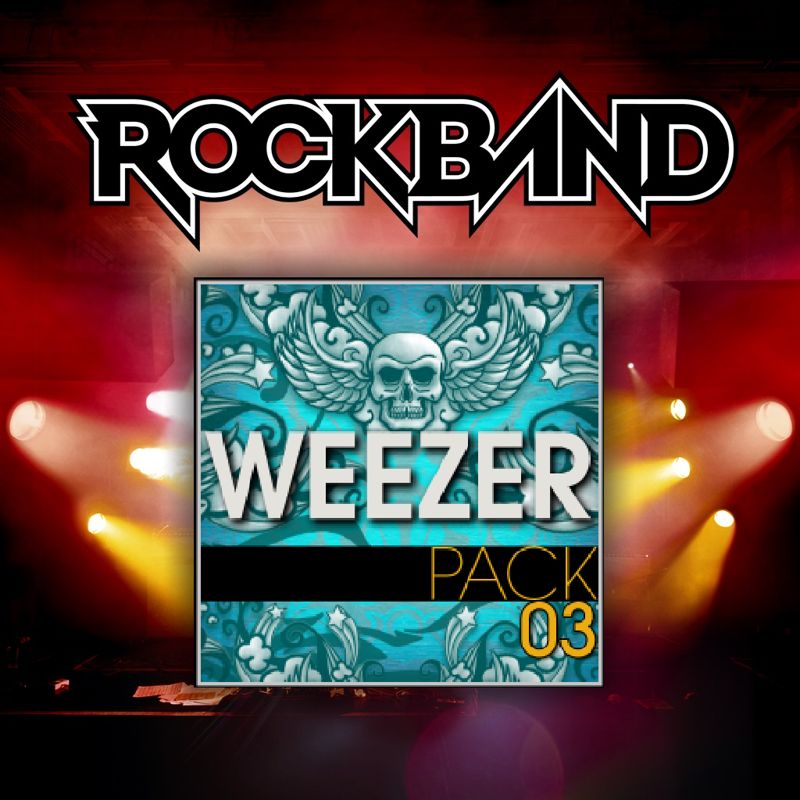 Front Cover for Rock Band: Weezer Pack 03 (PlayStation 3 and PlayStation 4) (download release)