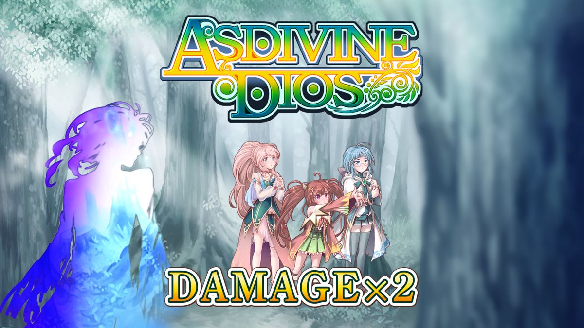 Front Cover for Asdivine Dios: Damage x2 (Nintendo Switch) (download release)