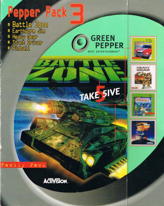 Front Cover for Pepper Pack 3 (DOS and Windows)