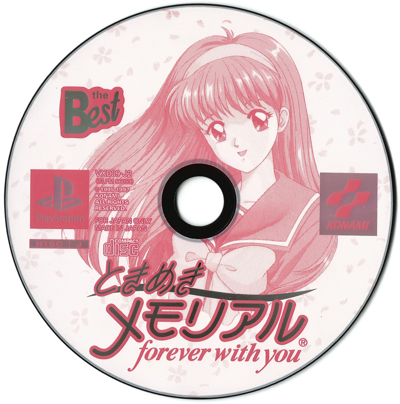 Media for Tokimeki Memorial: Forever with You (PlayStation) (PlayStation the Best re-release)