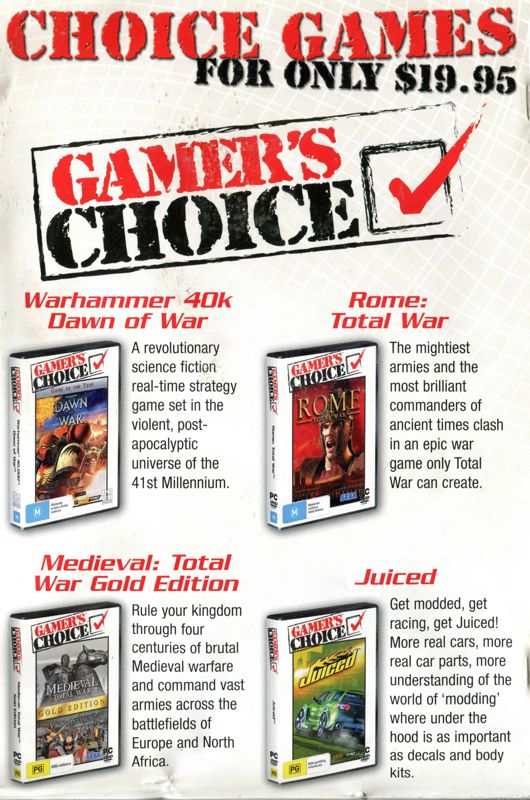 Extras for Secrets of the Ark: A Broken Sword Game (Windows) (Gamer's Choice release): Flyer - back