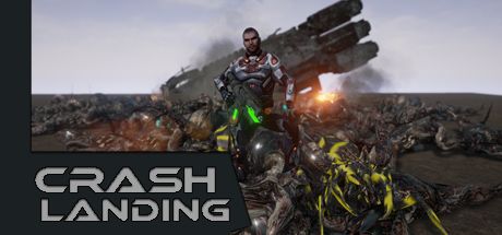 Front Cover for Crash Landing (Windows) (Steam release)