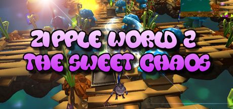 Front Cover for Zipple World 2: The Sweet Chaos (Windows) (Steam release)