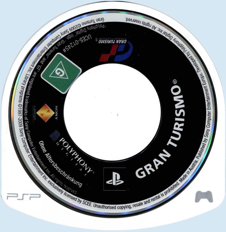 Media for Gran Turismo (PSP) (Platinum release)