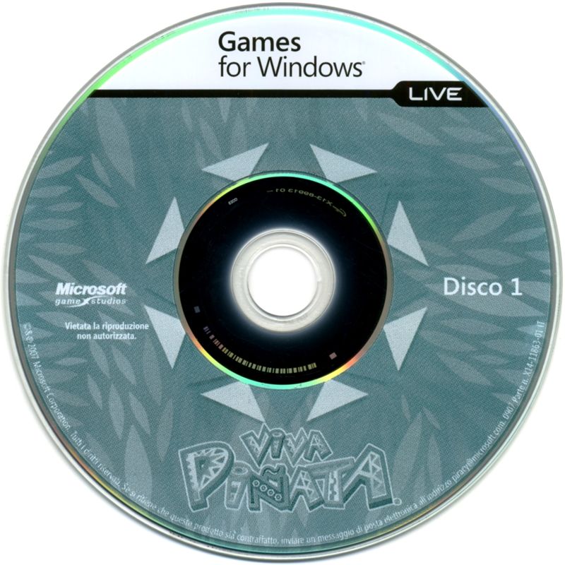 Media for Viva Piñata (Windows): Disc 1