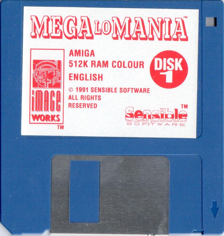 Media for Mega lo Mania (Amiga): Disk 1