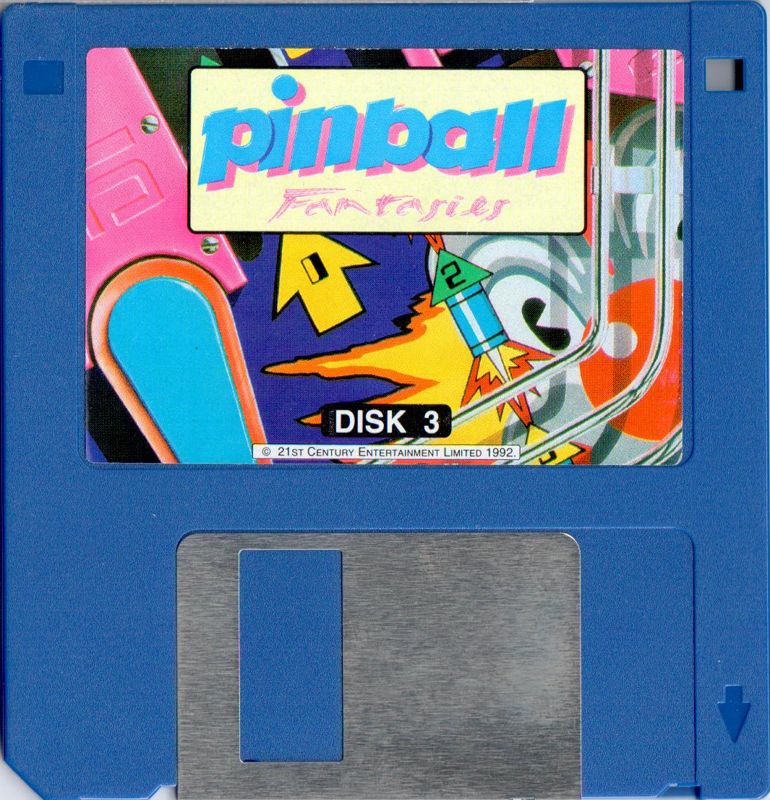 Media for Pinball Fantasies (Amiga) ("Amiga Chaos Pack" Edition): Disk 3