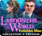 Front Cover for Labyrinths of the World: Forbidden Muse (Collector's Edition) (Windows) (Big Fish Games release)