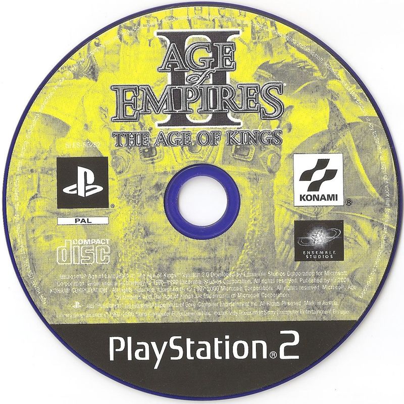 Media for Age of Empires II: The Age of Kings (PlayStation 2)