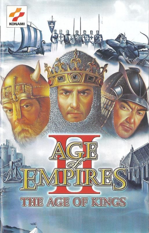Manual for Age of Empires II: The Age of Kings (PlayStation 2): Front