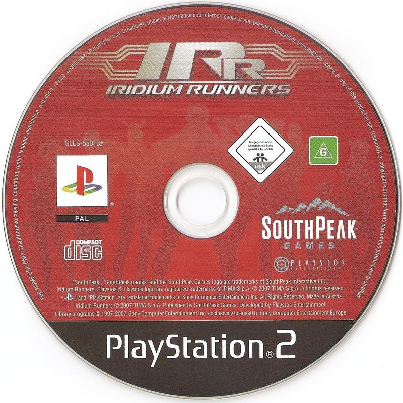 Media for Iridium Runners (PlayStation 2)
