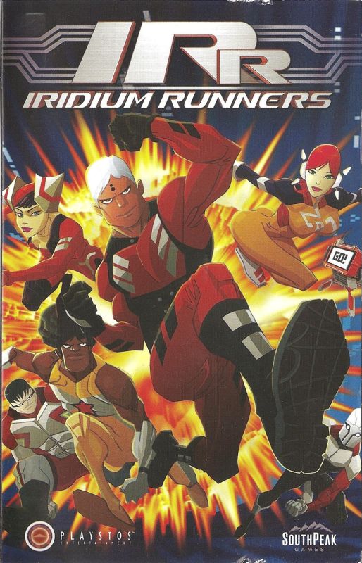 Manual for Iridium Runners (PlayStation 2): Front