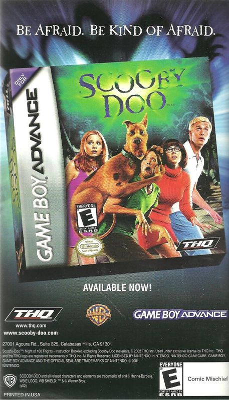 Scooby Doo Night Of 100 Frights Cover Or Packaging Material Mobygames