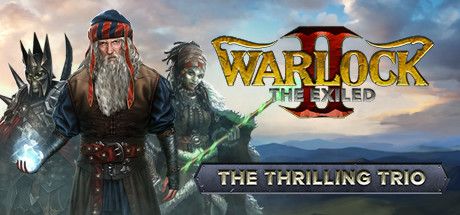 Front Cover for Warlock II: The Exiled - The Thrilling Trio (Linux and Macintosh and Windows) (Steam release)