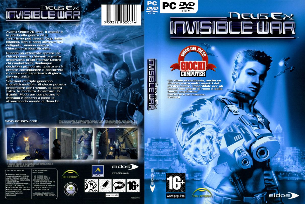 Full Cover for Deus Ex: Invisible War (Windows)