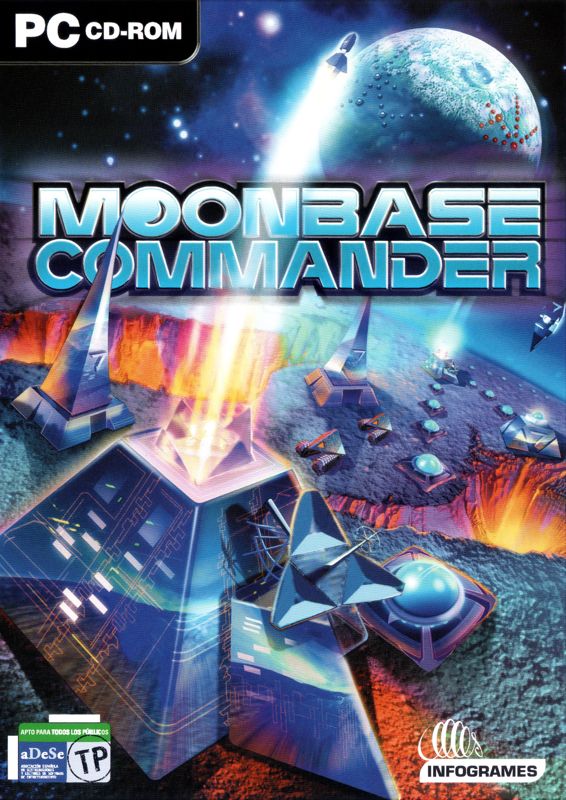 Front Cover for Moonbase Commander (Windows)