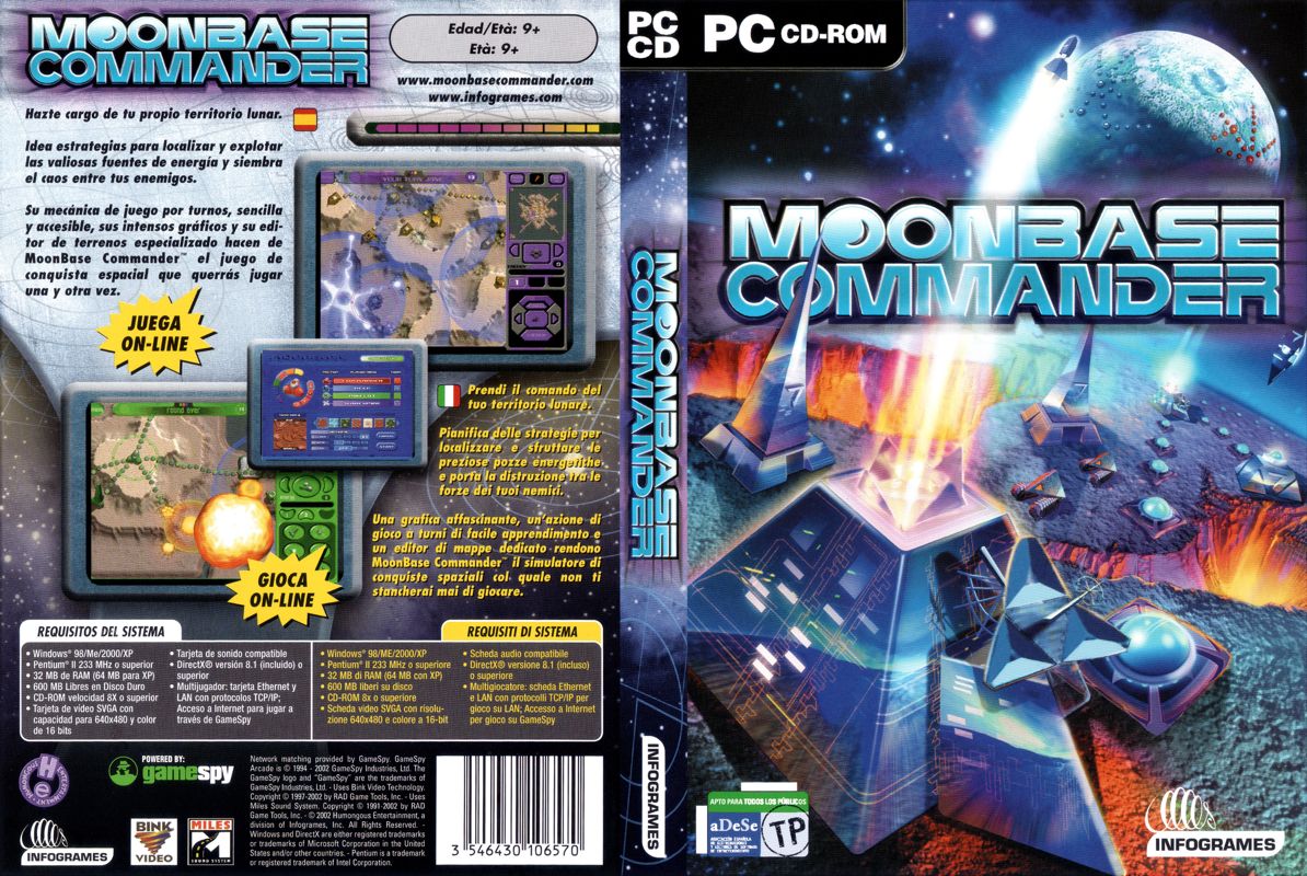 Full Cover for Moonbase Commander (Windows)