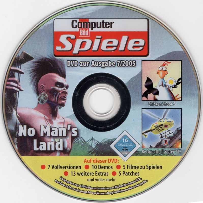 Media for No Man's Land (Windows) (ComputerBILD Spiele covermount 7/2005)