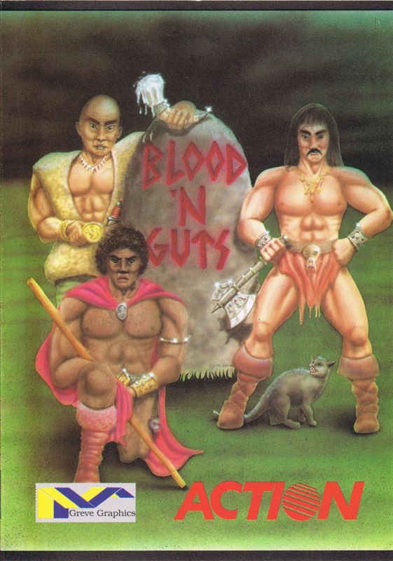 Front Cover for Blood 'n Guts (Commodore 64)