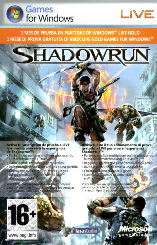 Shadowrun - Xbox 360