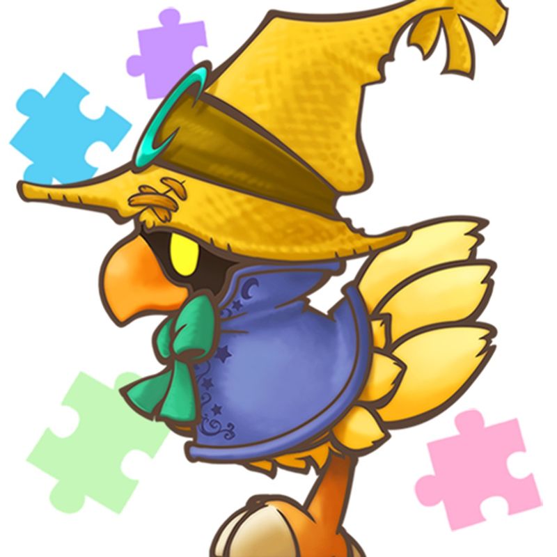 Front Cover for Chocobo's Mystery Dungeon: Every Buddy! - Buddy Chocobo “Black Mage” (PlayStation 4) (download release)