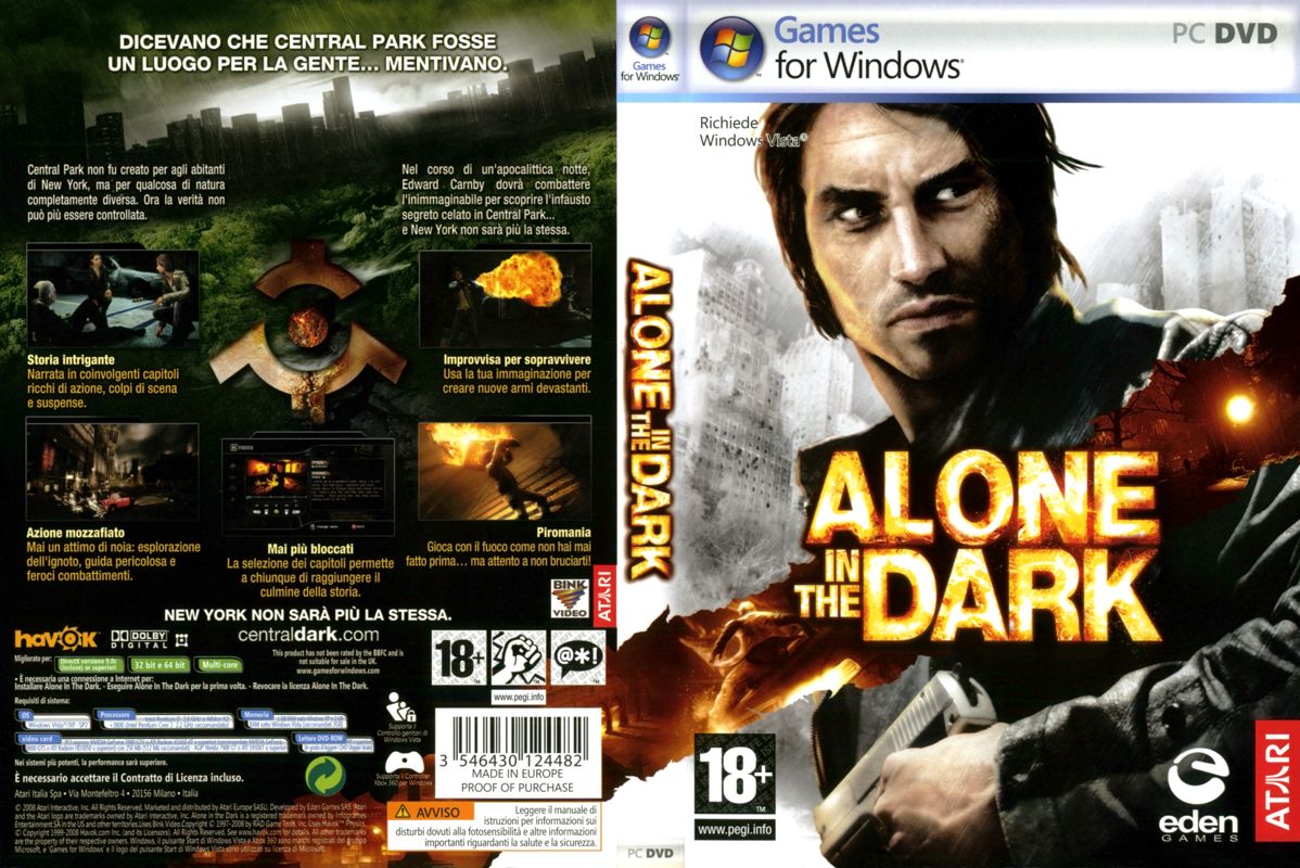 Full Cover for Alone in the Dark (Windows)