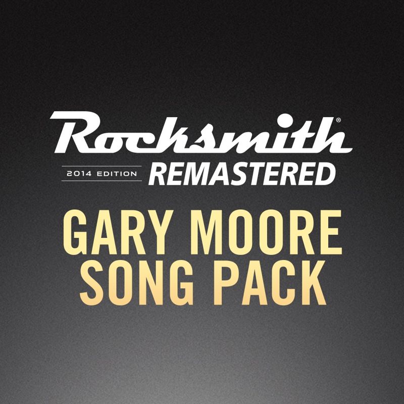 Front Cover for Rocksmith 2014 Edition: Remastered - Gary Moore Song Pack (PlayStation 3 and PlayStation 4) (download release)