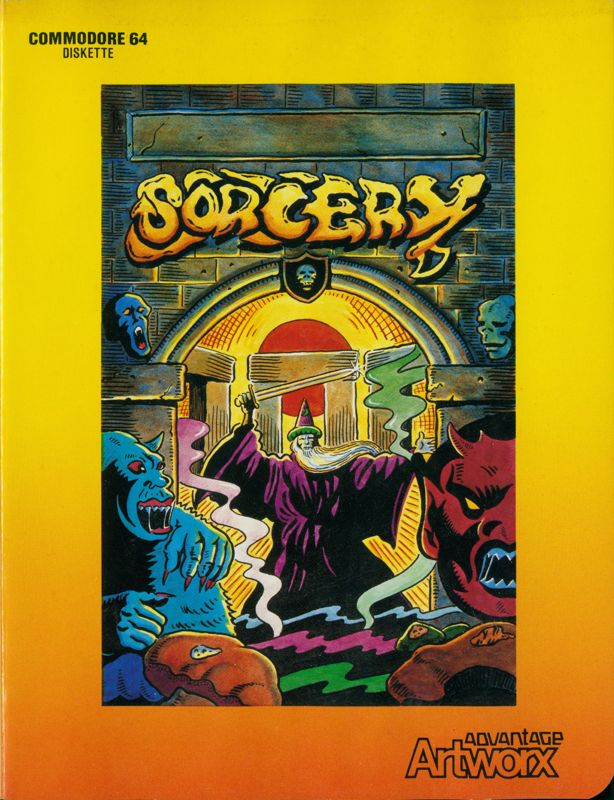 Front Cover for Sorcery (Commodore 64)
