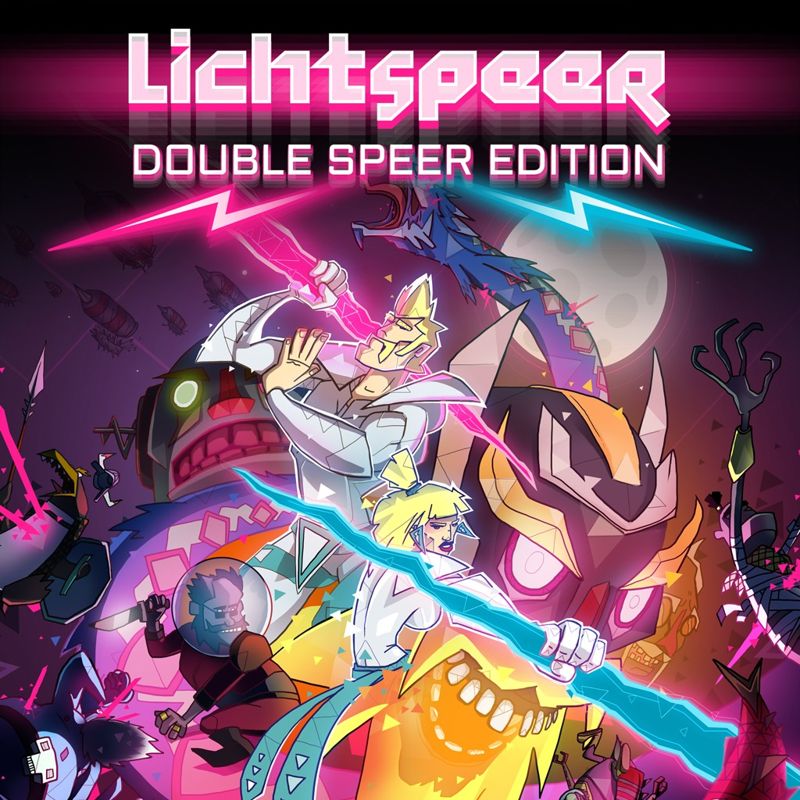 Front Cover for Lichtspeer: Double Speer Edition (PS Vita and PlayStation 4) (download release)