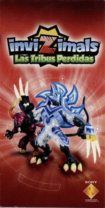 Manual for InviZimals: The Lost Tribes (PSP): Front