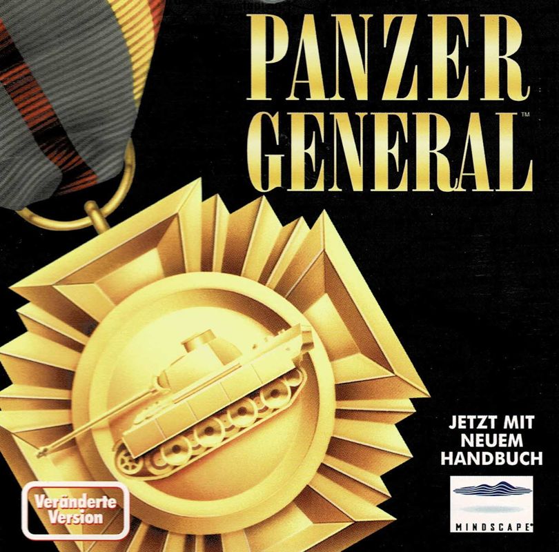 Front Cover for Panzer General (DOS) (Re-release with reworked manual)