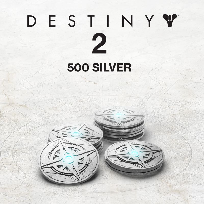 Front Cover for Destiny 2: 500 Silver (PlayStation 4) (download release)