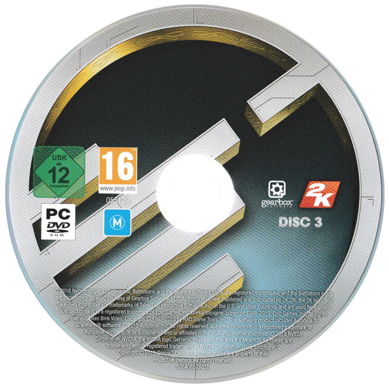 Media for Battleborn (Windows): Disc 3