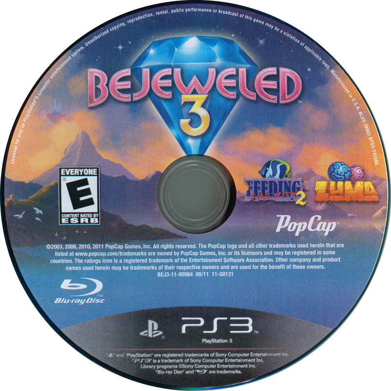 Media for Bejeweled 3 (PlayStation 3)