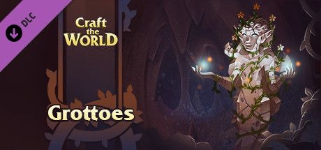 Front Cover for Craft the World: Grottoes (Macintosh and Windows) (Steam release)