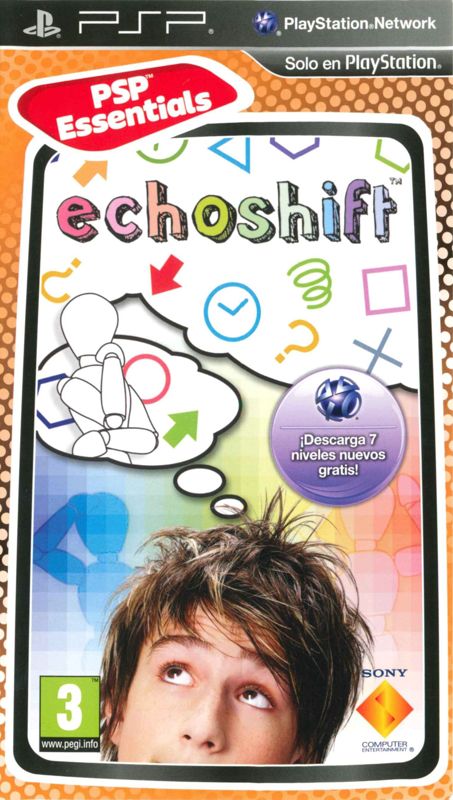 Front Cover for echoshift (PSP) (PSP Essentials release)