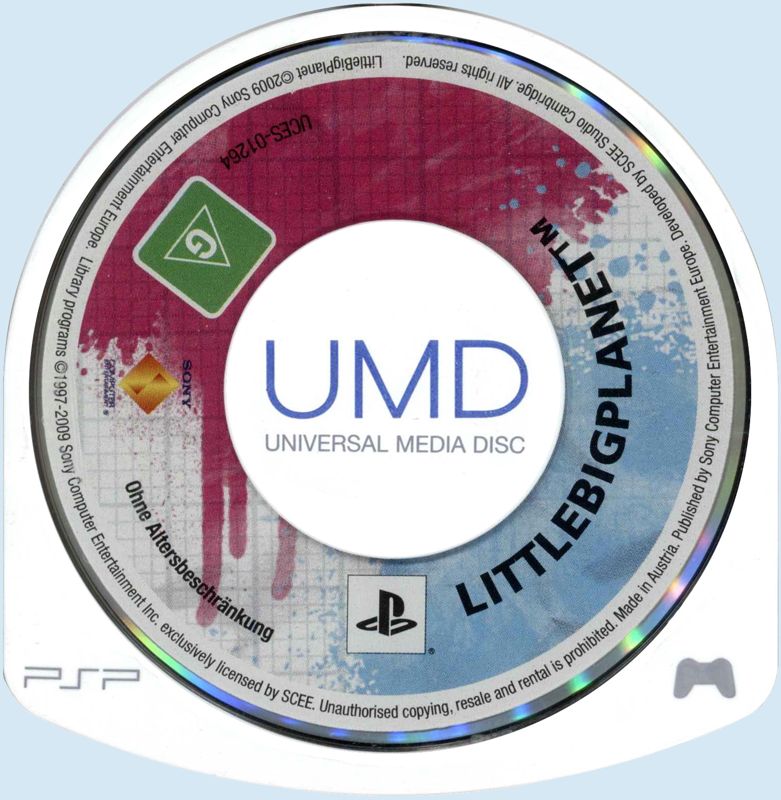 Media for LittleBigPlanet (PSP) (Platinum release)
