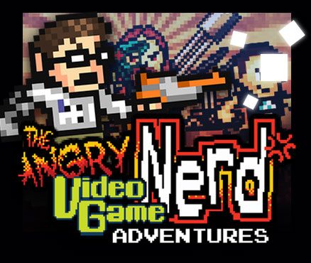Front Cover for The Angry Video Game Nerd Adventures (Nintendo 3DS and Wii U) (download release)
