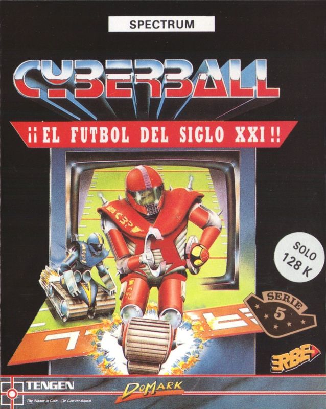 Front Cover for Cyberball (ZX Spectrum)