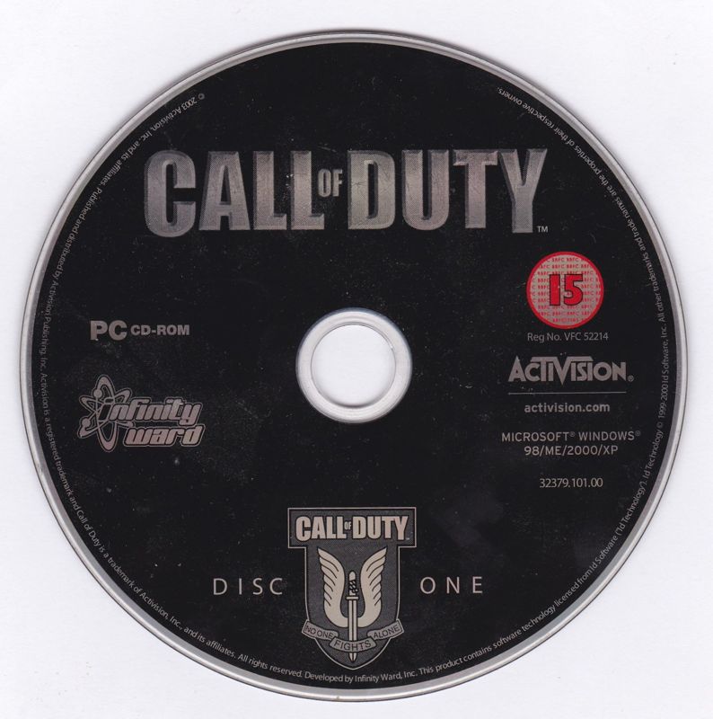 Media for Call of Duty (Windows): Disc 1