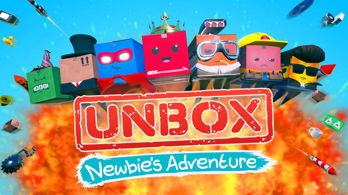 Front Cover for Unbox: Newbie's Adventure (Nintendo Switch) (download release): 2nd version