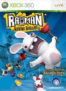 Front Cover for Rayman: Raving Rabbids (Xbox 360) (Games on Demand release)