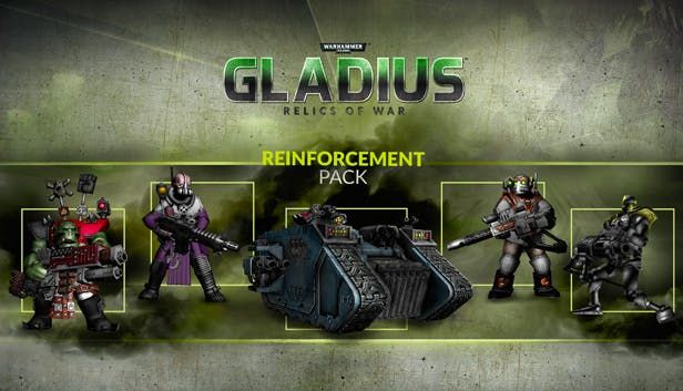Front Cover for Warhammer 40,000: Gladius - Relics of War: Reinforcement Pack (Linux and Windows) (Humble Store release)