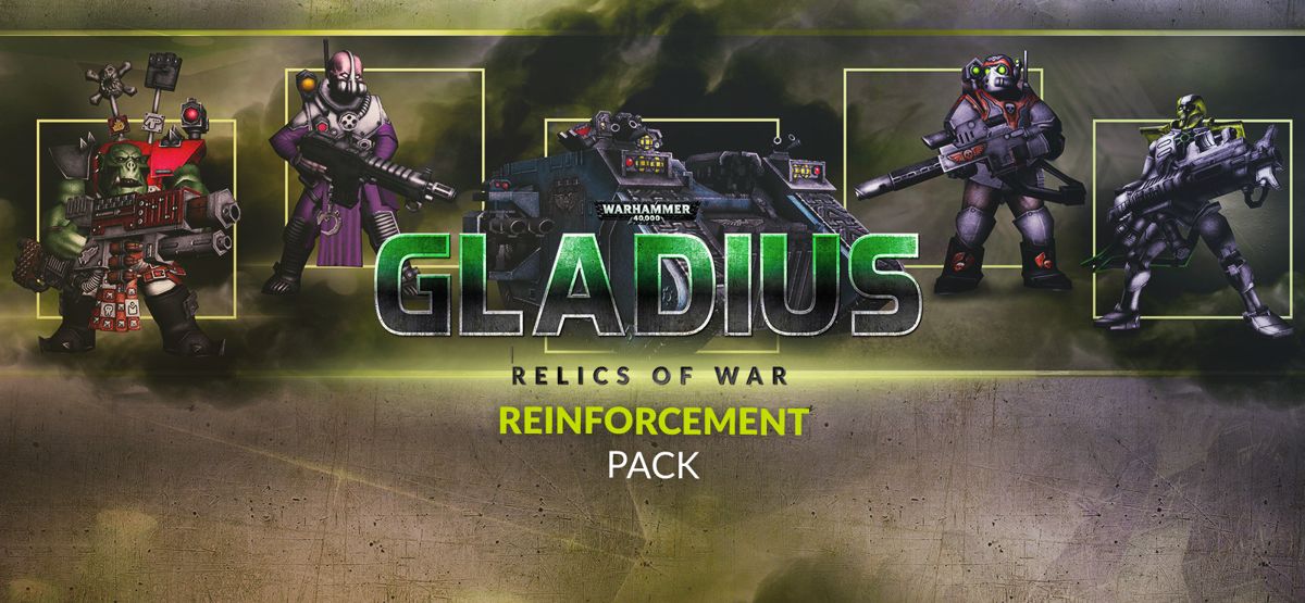 Front Cover for Warhammer 40,000: Gladius - Relics of War: Reinforcement Pack (Linux and Windows) (GOG.com release)