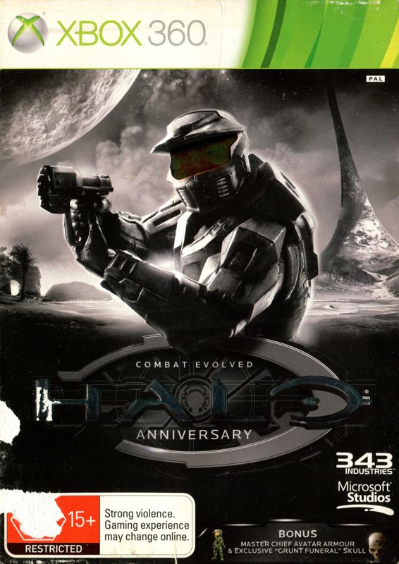 Front Cover for Halo: Combat Evolved - Anniversary (Xbox 360)